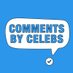 Comments by Celebs (@commentsby) Twitter profile photo