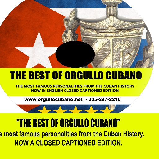 Orgullo_Cubano's profile picture. Mega Max Media Productions is excited to announce the launch of ORGULLO CUBANO Y DE SUS PROVINCIAS SPECIAL EDITION LEAVING A LEGACY FOR ALL CUBANS