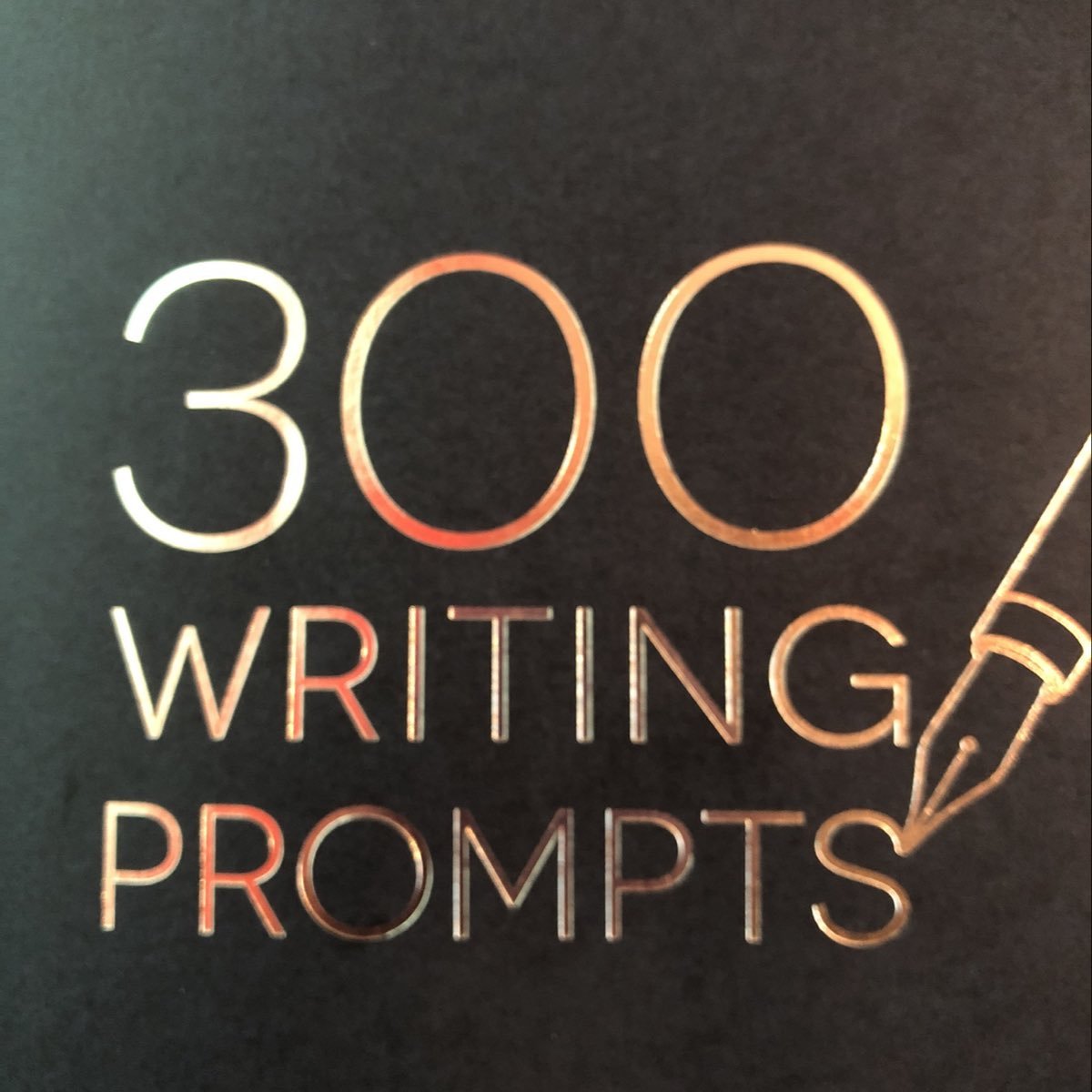 I will upload 300 writing prompts that I have answered and will continue to do it until I hit all 300