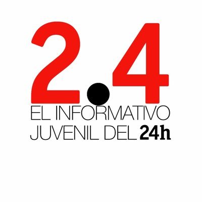 Somos 2.4, el informativo juvenil del @24h_tve. Con @BeaSRS y @luis_renes 📱#2punto4