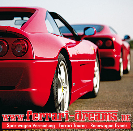 Ferrari Dreams ist mit 7 Standorten in Süd-Deutschland und 4 Fahrzeugen, der Premium-Anbieter für Ferrari Touren zum selber fahren.