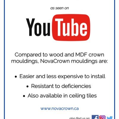 novacrown's profile picture. Going Where Crown Moulding Has Never Gone Before