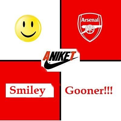 TheGreatAniket's profile picture. A for The Arsenal! #Gooner
#MerciArsène
