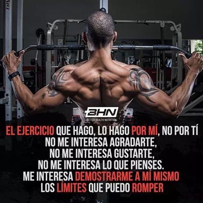 La mejor motivación para que transformes tu cuerpo y crees tu mejor versión.