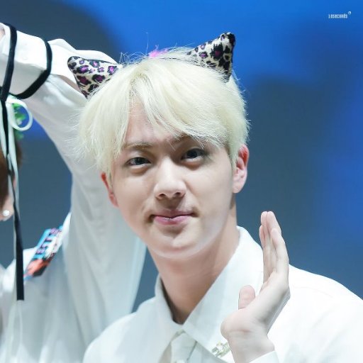 Seokjin is pure and adorable like cat🐱 All Pictures Aren't Mine, Credit To The Real Owner