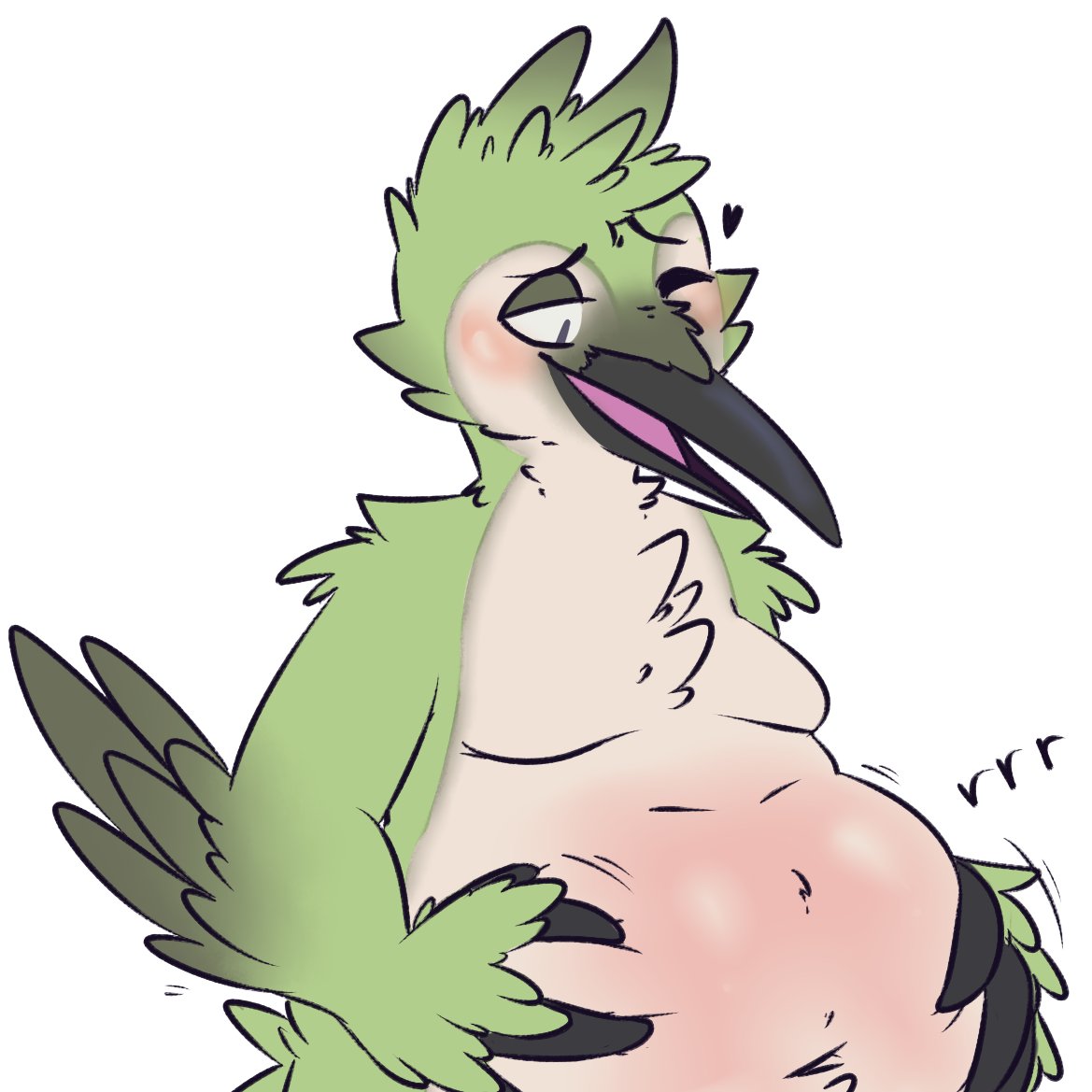 A belly lovin' bird. 25, Love donuts and snacks, and will probably love you too~ Expect NSFW, 18+!!!