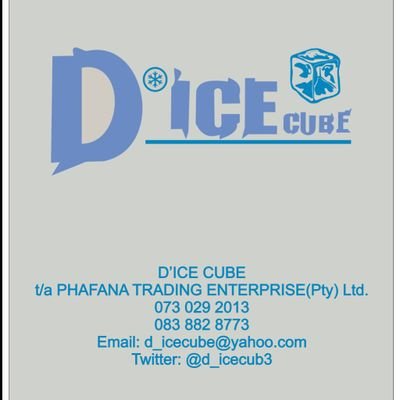 Manufacture & Distribution of ICE CUBES | For Orders Call : 0730292013 | 0838828773 | d_icecube@yahoo.com | @seherimmule | @sefatsastephen