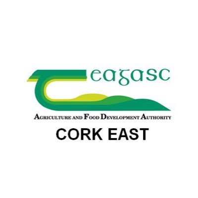 Tweets from the Teagasc Cork East Regional Advisory Team. Also on Facebook: https://t.co/WLHHiIOq5M…
Teagasc is a registered charity.  Charity Number 200227