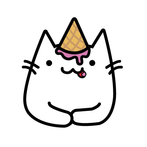 Ice Cream Cat is an awesome homemade brand for greeting cards and gifts featuring cute and quirky creatures!
