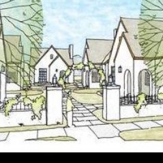 Ten brand new upscale courtyard homes in the South Avondale community of  Birmingham, Alabama