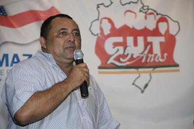 Presidente da Central Única dos Trabalhadores - AM e Sindicato dos Metalúrgicos