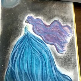 Oil pastel Art prints fb follow  https://t.co/urvyA0UCyJ prints available