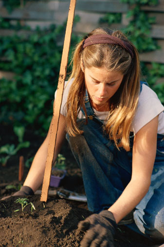 Eco-friendly girl concerned about our world and the people in it!