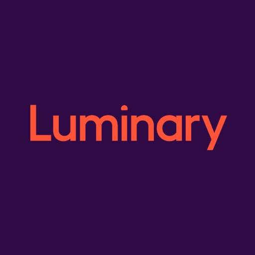 Get Started is now Luminary. You can follow us at @LuminaryHQ.