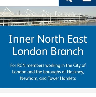 Twitter account for RCN Inner North East London branch.

Account moderated by the branch executive team.