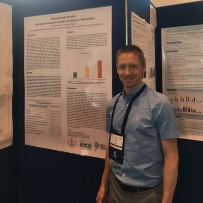 Course Director Physiotherapy. PhD candidate studying the rugby shoulder. Leeds Beckett University