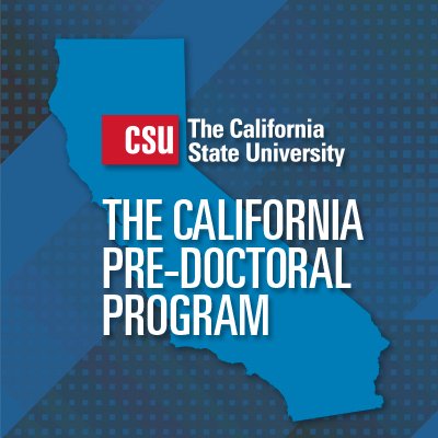 The California Pre-Doctoral Program is designed to increase diversity within university faculty by supporting the doctoral aspirations of students in the CSU