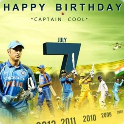 i am on twitter only to follow MSD, my LUV my GOD forever...