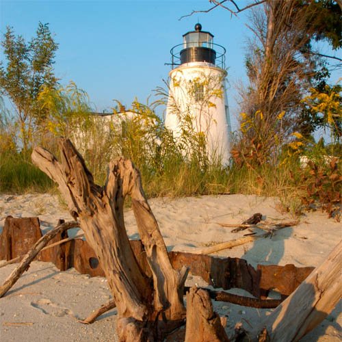Climb the oldest lighthouse on the Potomac, see historic boats in the museum, U1105 Historic Shipwreck Dive Preserve & enjoy 6 acres of park, pier, beach & more