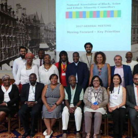 The National Association of Black, Asian and Minority Ethnic Councillors is a cross party membership organisation, promoting, networking  & supporting members.