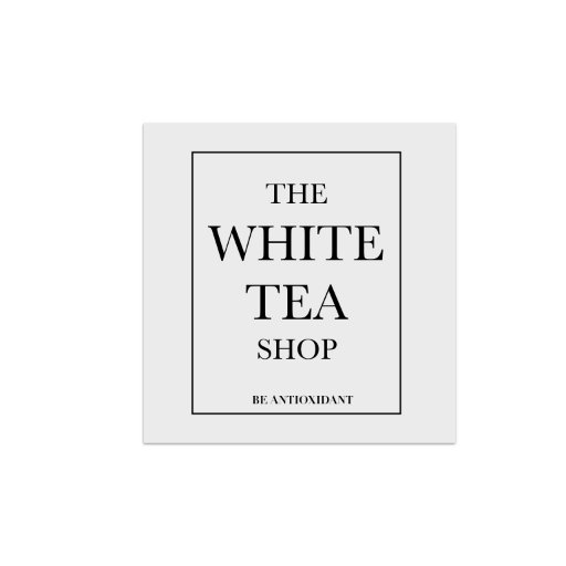 The original, the one and only white tea shop