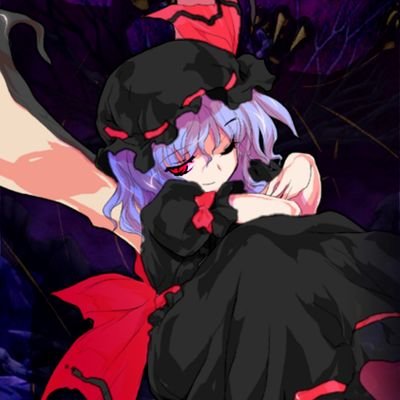 「こんなにも月が紅いから───」 成切垢/東方project/決闘者