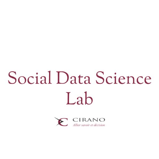 SDS_CIRANO's profile picture. The @CIRANOMTL's Social Data Science initiative powered by @nuance_r, the new OS for Data Science!