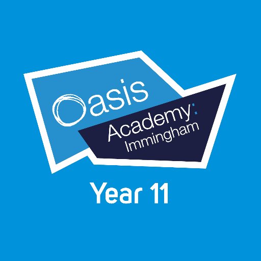 All the latest updates and goings on from the Year 11 Team at Oasis Academy Immingham. Follow our main account - @ImminghamOasis