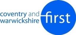 Coventry and Warwickshire First - The voice of local business professionals in Coventry and Warwickshire.