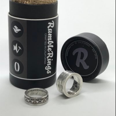 rumblerings's profile picture. Design & Coinring art. Rings handmade out of coins. Sized to fit you or created from a special coin you own. Visit my Etsy shop.