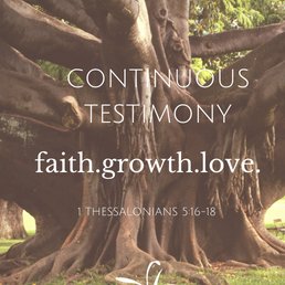 ContdTestimony's profile picture. Our testimonies are always being written and inspiring others. Guided by the Lord and giving Him all the praise.! 1 Thess. 5:16-18