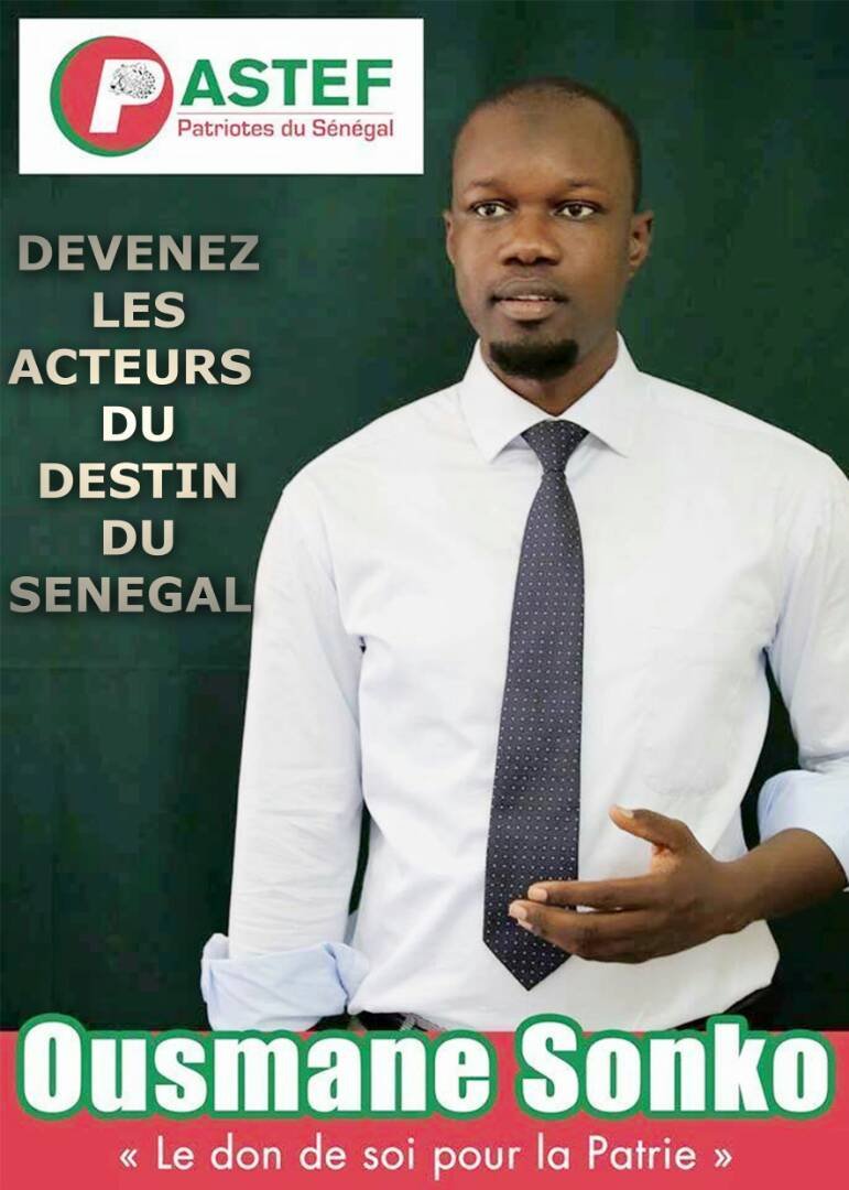 Patriotes Sénégalais pour le Travail l'Ethique et la Fraternité   #bokknaa #Dondesoi

Instagram : @pastef06nice
Facebook : Pastef Nice Côte D'Azur