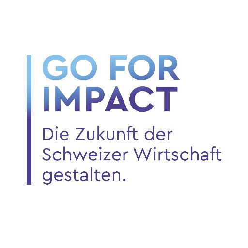 «Go for Impact» steht für eine einzigartige Kooperation für eine nachhaltige Schweizer Wirtschaft.