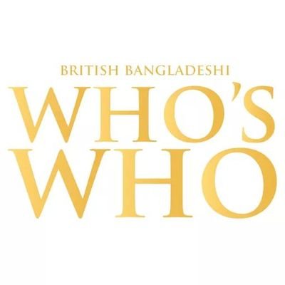 The official Twitter feed of the British Bangladeshi Who's Who.
Enquiries: bbwhoswho@gmail.com #bbwhoswho