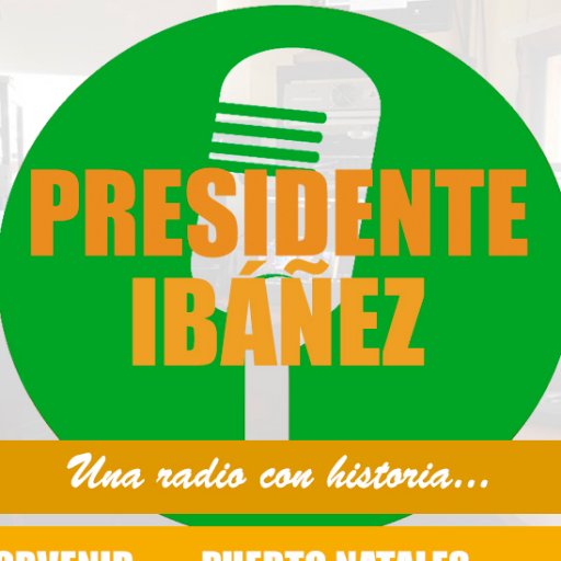 Radio Presidente Ibañez una Radio con Historia.

88.5 FM Punta Arenas y Porvenir
94.3 FM Puerto Natales

Siganos en Instagram y Facebook @radiopresidenteibanez