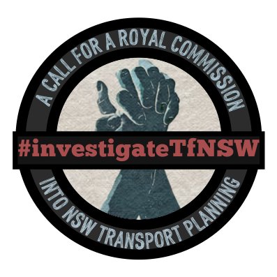 22/07/18  join us to call for a #RoyalCommission into transport planning, funding and delivery in NSW. #InvestigateTfNSW #nswpol

FB:  @InvestigateTforNSW