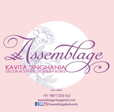 assemblagebyks's profile picture. Home decor, luxury gifting, all with a unique designer touch. High quality products curated with care for home decoration. Instagram: @assemblagebykavita