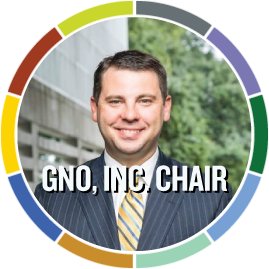 GNOchair's profile picture. The official account of the Greater New Orleans, Inc. Board of Directors Chairman. In 2018, this position is held by Tommy Faucheux of The Dow Chemical Company.