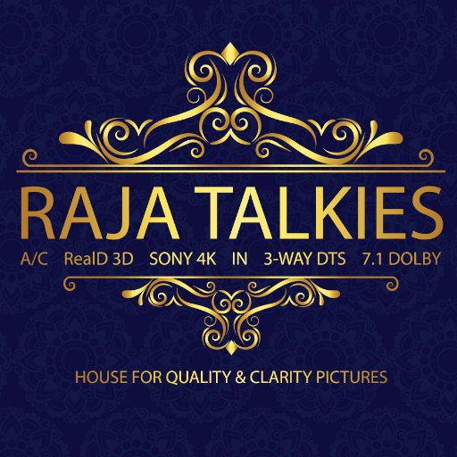 #rajatalkiespdy | Official Twitter Handle | House for Quality & Clarity Pictures | Sony4K | RealD 3D Projection | 3-Way DTS |  7.1 Dolby Digital | 1014 Seats