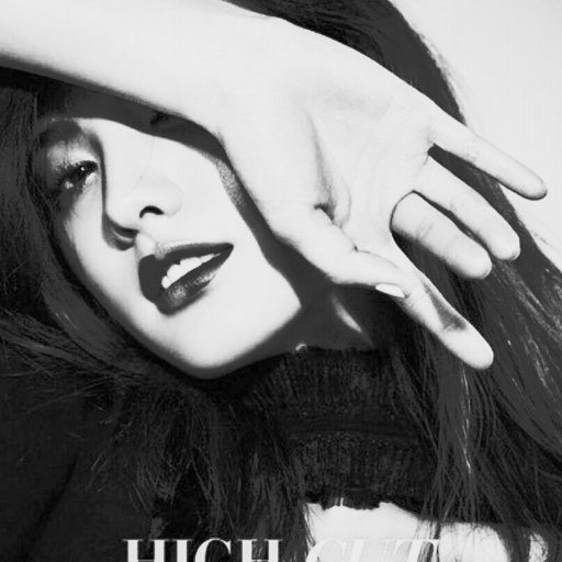 A lass with precise angular jawline and fox-like eyes that piercing yet mesmerizing at the same time.