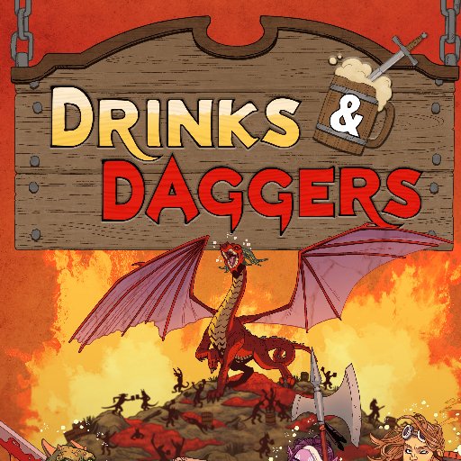 A drinking card game based off of the award-winning @DnDPodcast. Grab the base game and expansion now! Secrets projects in the works!