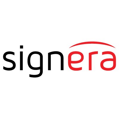 Signera displays information on centrally located TVs and provides additional tools to better connect with employees or clients. #DigitalSignage #DOOH