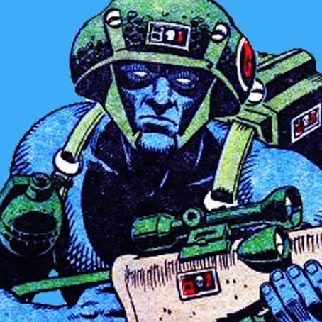 Official twitter account of Rogue Trooper co-creator Gerry Finley-Day. Contact email: gerry@gerryfinley-day.com
Website: https://t.co/xqnO1QZKsV