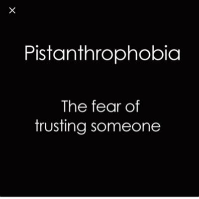 Nevertrust1that's profile picture. There are some things people do that make you just not trust them.