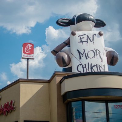 #ChickfilaEaglesLanding