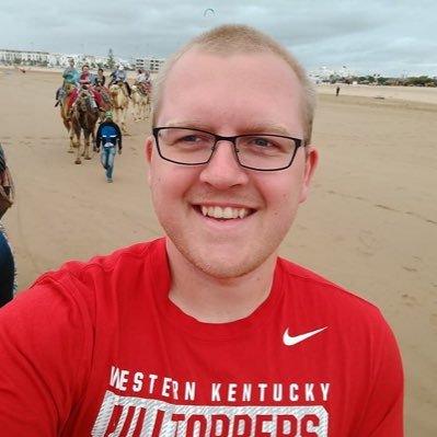 WKU Admissions Counselor serving eastern Kentucky counties, as well as Texas, Oklahoma, Kansas, Nebraska, and New Mexico - Go Tops!
