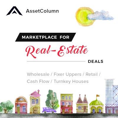 We're the main platform for real estate investors. Wholesale, Fixer uppers, etc.. if there's a DEAL must be in https://t.co/c2wqtHc58j