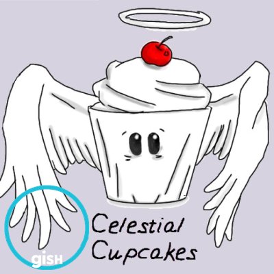 #Gish team Celestial Cupcakes is worshipping, flirting with, and devouring cakes - all in the name of charity, naturally! #Gishwhes #Gish Since 2014 😻