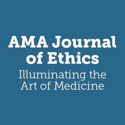 Examining #ethical issues facing students & clinicians. We are editorially independent; posts do not necessarily reflect AMA views/policies. RTs ≠ endorsements.