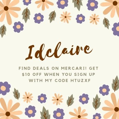 ✨Passionate Purveyor of all things creative and unique✨ New to Mercari? Use our shop code HTUZXF and receive $10 off your first purchase